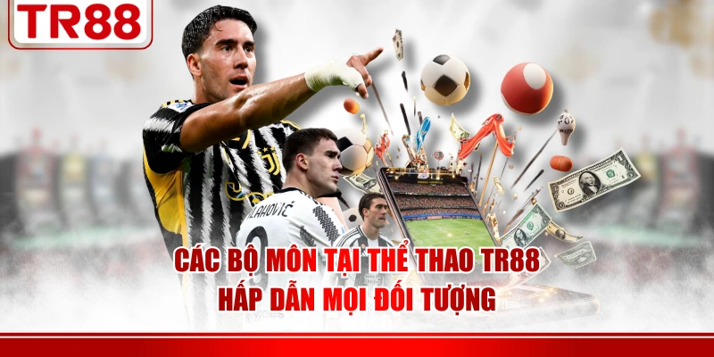 Các bộ môn tại thể thao TR88 hấp dẫn mọi đối tượng